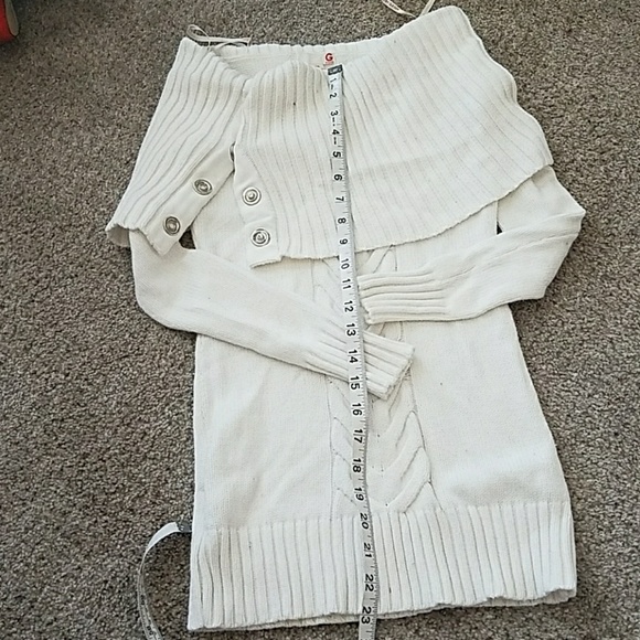 Guess white sweater xs - Picture 2 of 6